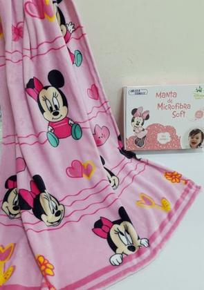 Imagem de Kit Jolitex Manta Dyuri Menina + Manta Microfibra Soft Bebe