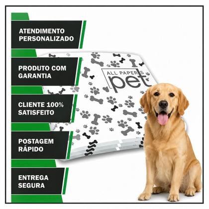 Imagem de Kit Jornal Para Pet 300 Folhas Biodegradável Super Absorvente