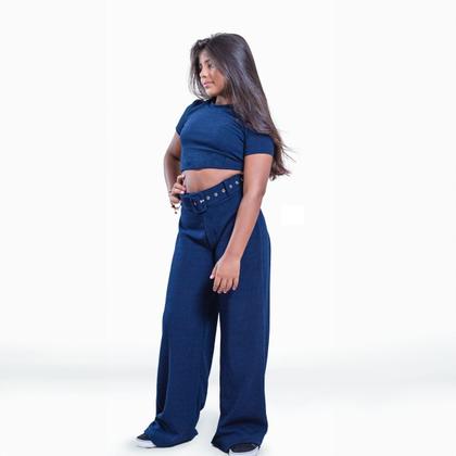 Imagem de kit juvenil menina calça e blusa