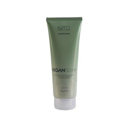 Imagem de Kit K-Pro Profissional Veganissima - Shampoo 240ml + Condicionador 230g + Leave-In 200ml + Acidificante 230g