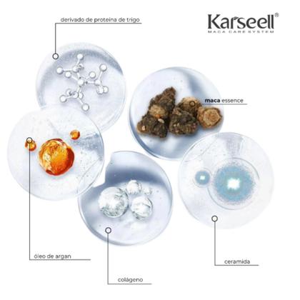 Imagem de Kit Karseell Exclusivo 7 Itens Shampoo Condicionador Óleo Máscaras Cronograma Capilar