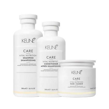 Imagem de Kit Keune Vital Nutrition Shampoo+condicionador+máscara