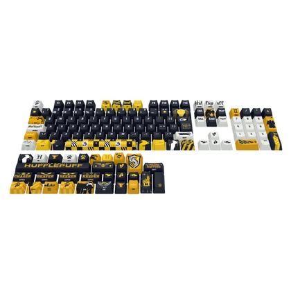 Imagem de Kit keycaps redragon harry potter lufa-lufa abnt2 136 teclas redragon hp-943