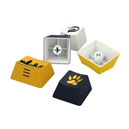 Imagem de Kit keycaps redragon harry potter lufa-lufa abnt2 136 teclas redragon hp-943