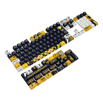 Imagem de Kit keycaps redragon harry potter lufa-lufa abnt2 136 teclas redragon hp-943