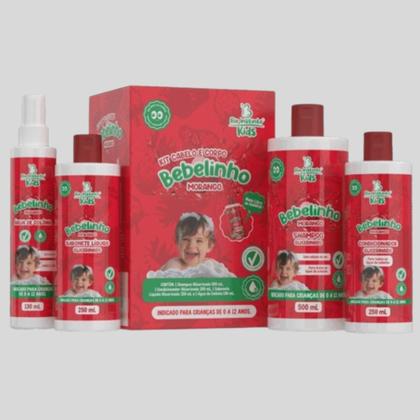 Imagem de Kit Kids Cabelo e Corpo Bebelinho Morango - Bio Instinto