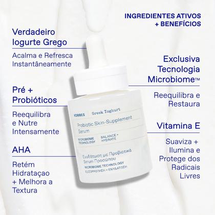 Imagem de Kit Korres Greek Yoghurt - Tratamento Facial Super Dose e Área dos Olhos (3 Produtos)