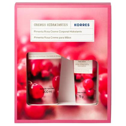 Imagem de Kit Korres Pimenta Rosa Hidratantes (2 produtos)