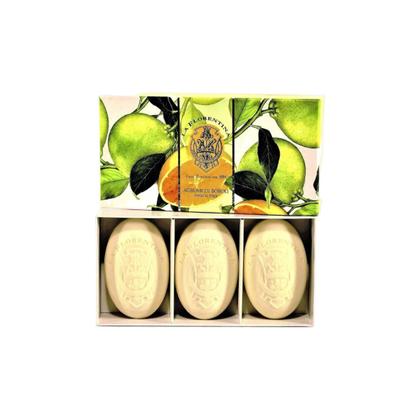 Imagem de Kit La Florentina Boboli Citrus Sabonete em Barra 3x150g