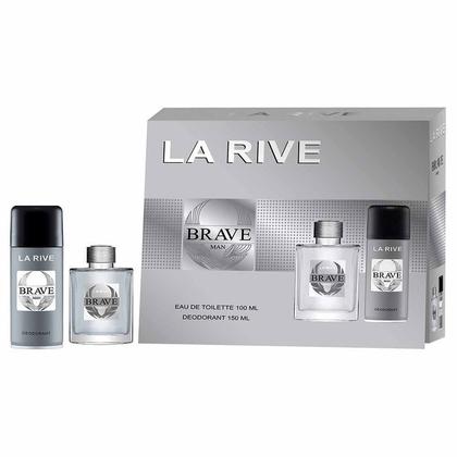 Imagem de Kit La Rive Brave  Perfume Masculino EDT + Desodorante