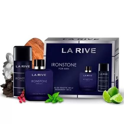 Imagem de Kit la rive ironstone for man edt 100ml + deodorant 150ml
