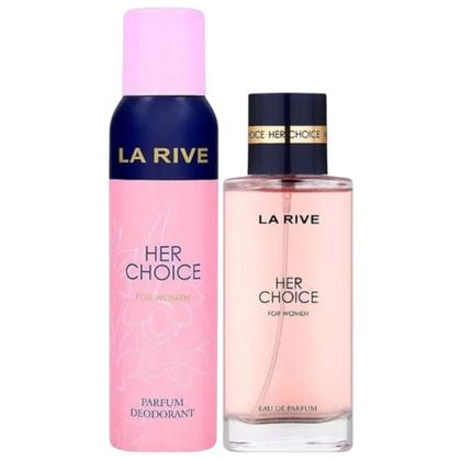 Imagem de Kit La Rive Perfume Her Choice EDP 100ml e Desod 150ml Feminino