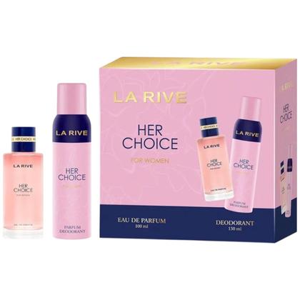 Imagem de Kit La Rive Perfume Her Choice EDP 100ml e Desod 150ml Feminino