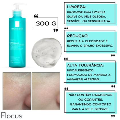 Imagem de Kit La Roche Posay Cicaplast Baume Effaclar Alta Tolerancia Anthelios FPS 70