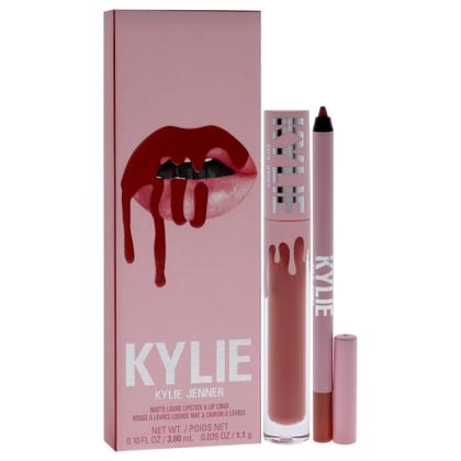 Imagem de Kit labial Kylie Cosmetics Matte Liquid Lipstick 3mL + Lip Line - 2 peças