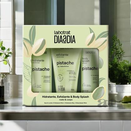 Imagem de Kit Labotrat Dia a Dia Pistache  Esfoliante, Hidratante e Body Splash