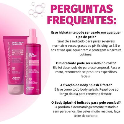 Imagem de Kit LabPop by Labotrat It Girl: Hidratante Corporal e Body Splash