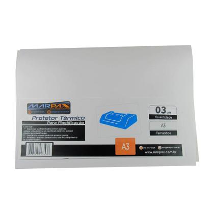 Imagem de Kit Laminadora Aurora A3 + BOPP A4 + BOPP A3 Brilho Marpax 220V