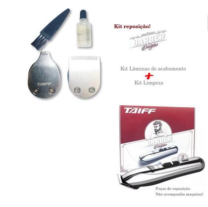 Imagem de Kit Lâminas de acabamento e Design Taiff Barber Design