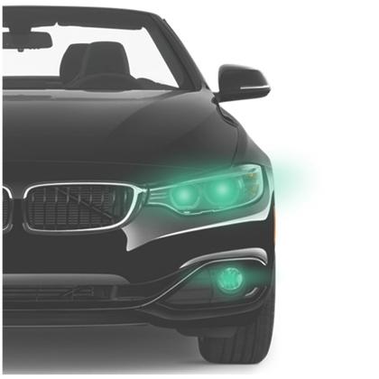 Imagem de Kit Lampada Automotiva Esmagadinha Universal Led T10 Verde 5 Pecas - Shekparts