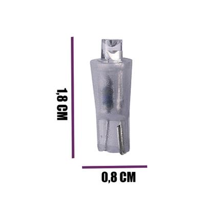 Imagem de Kit Lampada Automotiva Esmagadinha Universal Led T10 Verde 5 Pecas - Shekparts