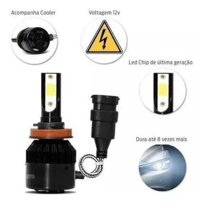 Imagem de Kit Lampada Automotiva Led H7 8000K Z-1119
