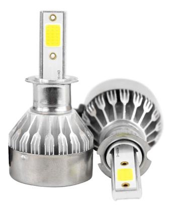 Imagem de Kit Lampada Led Chevrolet Montana 2003 2010 H3 H1 H7 20000lm