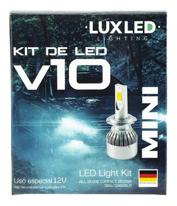 Imagem de Kit Lampada Led Chevrolet Montana 2003 2010 H3 H1 H7 20000lm