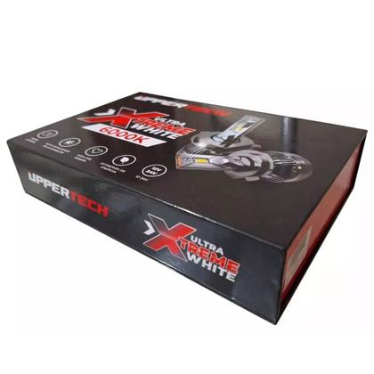 Imagem de Kit Lâmpada LED Ultra Extreme White Uppertech Canbus 6000K 13000 Lumens 60W - 12/24v