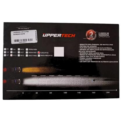 Imagem de Kit Lâmpada LED Ultra Extreme White Uppertech Canbus 6000K 13000 Lumens 60W - 12/24v