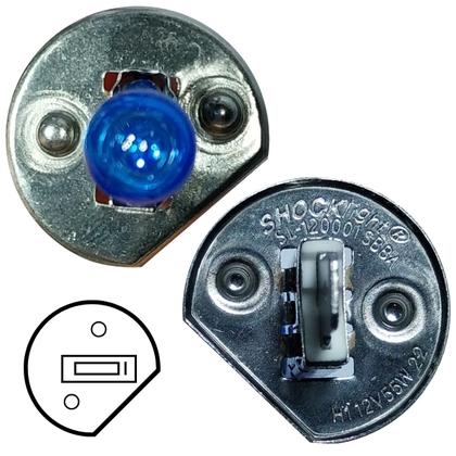 Imagem de Kit Lâmpada Shocklight Super Branca Farol Alto baixo e Lanterna H1 H7 T10 Duplo Foco 55w 12v