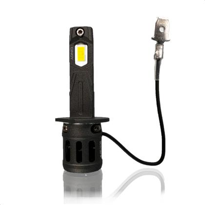 Imagem de Kit Lâmpada super Led Star Farol 6000 lumens 12v 24v H1 H3 H7 H8 H11 H27 9006 Plug & play