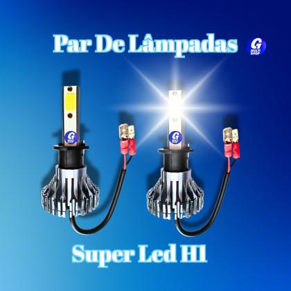 Imagem de Kit Lampadas Automotiva Carro Super Led V2F H1 H3 H4 H7 H8 H11 H13 H27 HB3 HB4 6000k Branca