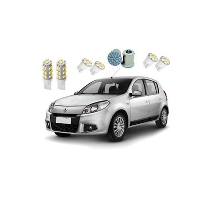 Imagem de Kit Lâmpadas Internas Renault Sandero 2016 2017