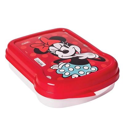 Imagem de Kit Lanche Minnie Sanduicheira + Garrafa 280ml Plasutil