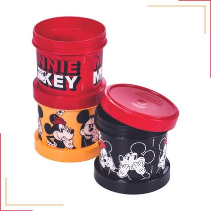 Imagem de Kit Lancheira Infantil Garrafa + Potes 3 em 1 Volta às Aulas