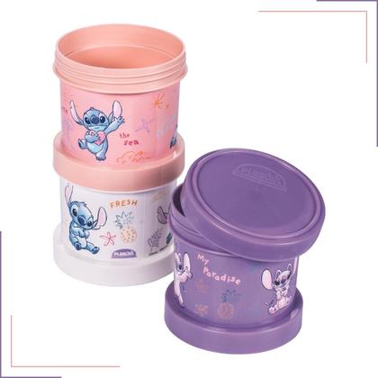 Imagem de Kit Lancheira Infantil Garrafa + Potes 3 em 1 Volta às Aulas