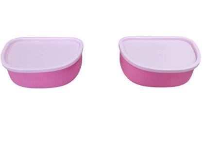 Imagem de Kit Lancheira Infantil My Melody Dupla Camada com Alça e Talher 1600m