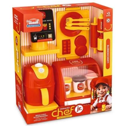 Imagem de Kit Lanchonete Infantil Com Utensílios