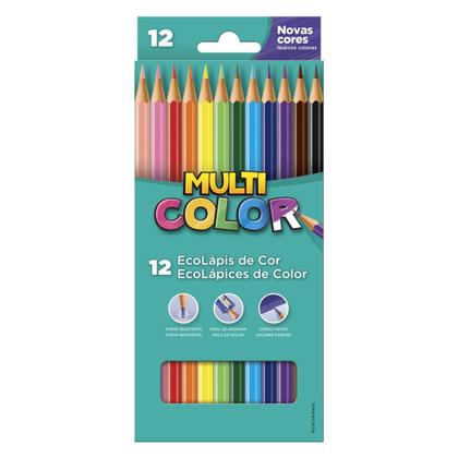 Imagem de Kit Lápis De Cor Multicolor (12 Tons Pele + 12 Tradicionais + 10 Pastel) Faber-Castell