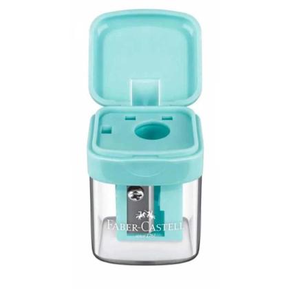 Imagem de Kit Lápis Grafite verde pastel 2 EcoLápis n.2 + Apontador + Borracha Faber-Castell