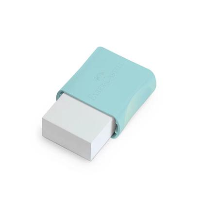 Imagem de Kit Lápis Grafite verde pastel 2 EcoLápis n.2 + Apontador + Borracha Faber-Castell