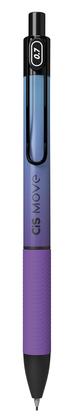 Imagem de Kit Lapiseira e Caneta Move 0.7mm Azul/Roxo Borracha Grafite