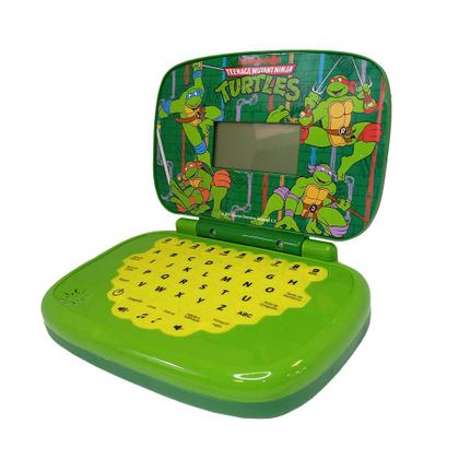 Imagem de Kit Laptop Infantil Educativo Candide Tartarugas Ninja Bilíngue + 1 Fidget Spinner Sortido