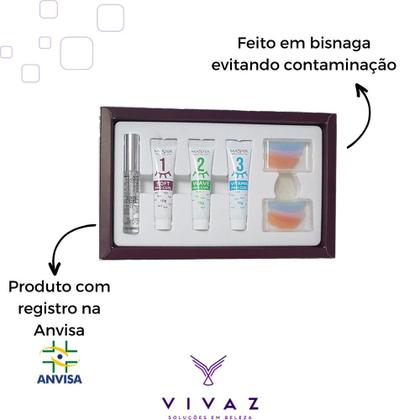 Imagem de Kit Lash Lifting Brown Lamination Sobrancelhas - Com Anvisa