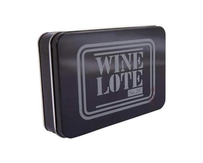 Imagem de Kit lata de acessórios para vinho  - industrial gift - uatt