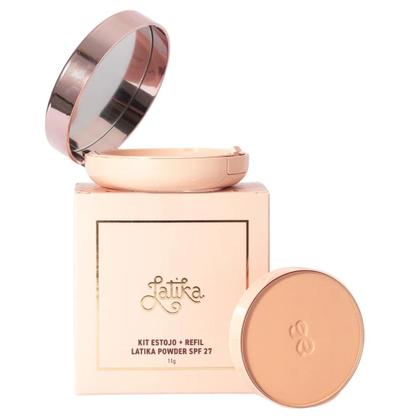 Kit Latika BB Cream 30g + Kit Estojo c/ Refil Powder 11g - (Bege Claro) Imagem de Kit Latika BB Cream 30g + Kit Estojo c/ Refil Powder 11g - (Bege Claro)