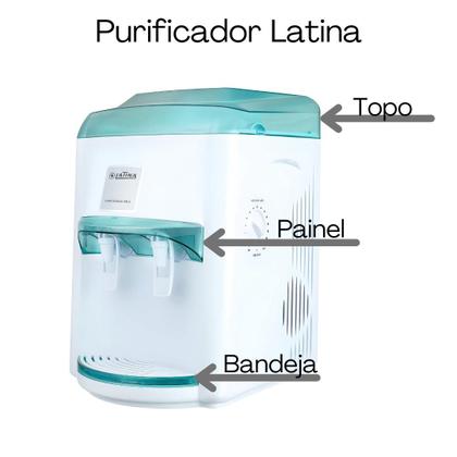 Imagem de Kit  Latina Painel De Teclas + Bandeja + Topo Purificador