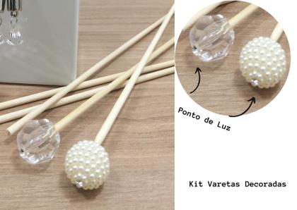 Imagem de Kit Lavabo Saboneteira Porta Sabonete Líquido Aromatizador Difusor Porta Escova De Dentes Pincel Maquiagem-Organizadores Jogo Banheiro-Branco e Prata