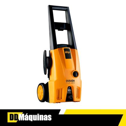 Imagem de Kit Lavadora de Alta Pressão 1500W Ousada Plus com Mangueira de Jardim Azul 25M Trançada Hiperplast